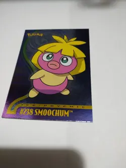 MINT/Nm Smoochum Topps Johto League Champions 238 Silver Holo Foil Pokemon Card - Image 1