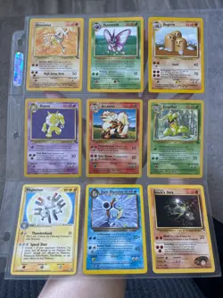 Pokemon (9 Card Lot, 8 Out of 9 Rare) - Image 1