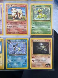 Pokemon (9 Card Lot, 8 Out of 9 Rare) - Image 5