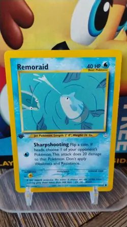 REMORAID Neo Revelation POKEMON Non-Holo 1st Edition 2000 Trading Card 50/64 - Image 1