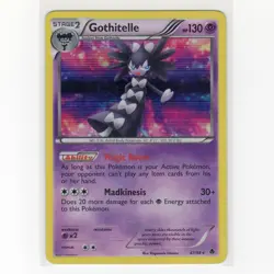 Pokemon TCG Gothitelle 47/98 BW Emerging Powers Holo Rare Card EN-LP 2011 - Image 1