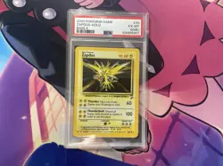PSA 6(MK) EX-MT Zapdos Base Set 2 Holo Rare Pokemon Card 20/130 - Image 2