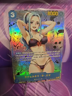 Nefertari Vivi One Piece Anime Waifu Sexy Goddess Doujin Hentai Lewd Card - Image 1