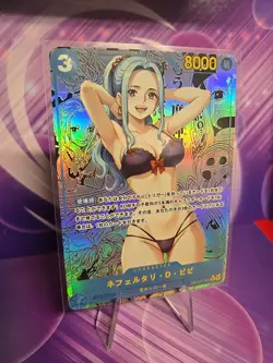 Nefertari Vivi One Piece Anime Waifu Sexy Goddess Doujin Hentai Lewd Card - Image 2