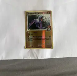 Aerodactyl GL Reverse Holo 55/111 Rising Rivals Pokemon Card - Image 1
