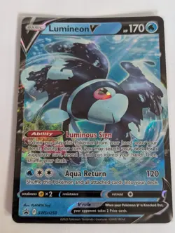 Pokemon Card TCG - Lumineon V #SWSH250 Pokemon Promo TCG Pokemon Black Star - Image 1