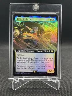 MTG Hope Estheim Final Fantasy Extended Art Foil Magic 491 - Image 1