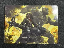 MTG Magic The Gathering Final Fantasy Machinist’s Arsenal Art Series Stamped - Image 1