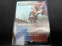 MTG Magic the Gathering Steam Vents Borderless RVR! - Image 1