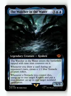 MTG Foil The Watcher in the Water - LTR Moderately Played English - Image 1