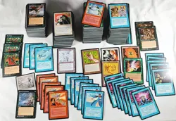 Lot of 737 ICE AGE Magic The Gathering MTG Cards Glacial Chasm Dance of the Dead - Image 1