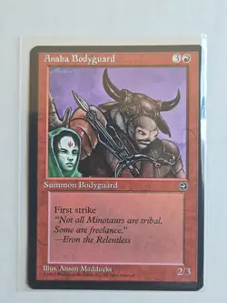 Anaba Bodyguard (Art A) - Homelands - MP - MTG Magic - Common - Creature - Image 1