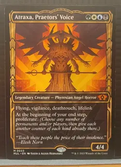 mtg ATRAXA, PRAETORS' VOICE NM Showcase MUL 0033 -Argo- - Image 3
