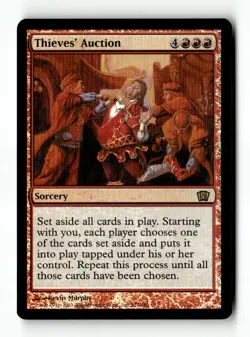 MTG Foil Thieves' Auction - 8th Edition Moderately Played English - Image 1