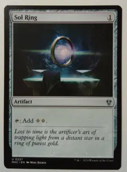 Sol Ring *Uncommon* Magic MtG x1 MKC Commander Murders at Karlov Manor - Image 1