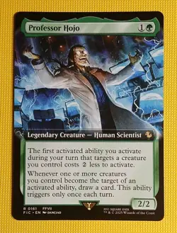 Professor Hojo (Extended Art) #161 MTG Final Fantasy FIC NM X1 - Image 2