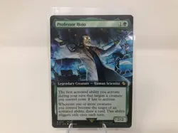 Professor Hojo (Extended Art) #161 MTG Final Fantasy FIC NM X1 - Image 1