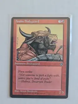 Anaba Bodyguard (Art B) - Homelands - MP - MTG Magic - Common - Creature - Image 1