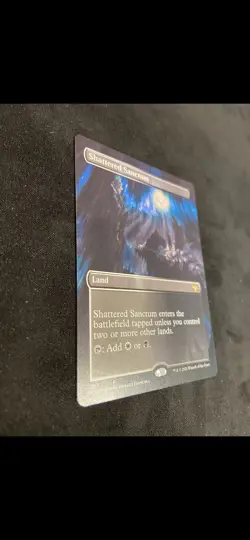 Shattered Sanctum (Borderless) #283 (NM) Crimson Vow VOW Magic MTG - Image 2