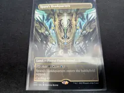 MTG Magic the Gathering Spara's Headquarters Borderless SNC! - Image 1