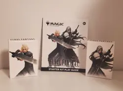 MTG Final Fantasy Cloud & Sephiroth Deck Boxes Starter Kit Play Guide Empty Box - Image 4