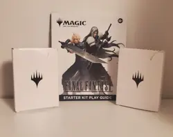 MTG Final Fantasy Cloud & Sephiroth Deck Boxes Starter Kit Play Guide Empty Box - Image 5