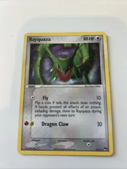 RAYQUAZA - 3/17 - POP SERIES 1 - RARE - POKEMON CARD MP - Image 1