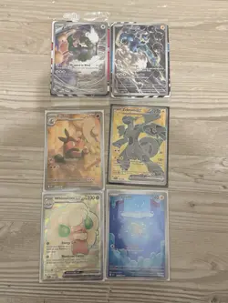 Pokemon Black Bolt And White Flare Bundle with etb promos - Image 2