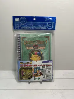 Pokemon Perfect Album 3 AMADA Series Togepi Gold Sticker Sealed Book - Image 1