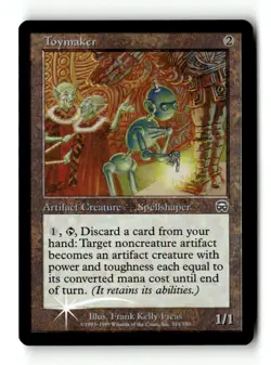 MTG Foil Toymaker - Mercadian Masques Moderately Played English - Image 1
