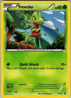 Treecko XY36 Pokemon Promo Holo - Image 1