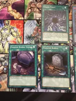 Yugioh Magician of Chaos , Dark Magician Girl & Few Other Cards Lot - Image 2