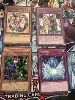 Yugioh Magician of Chaos , Dark Magician Girl & Few Other Cards Lot - Image 4