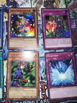Yugioh Magician of Chaos , Dark Magician Girl & Few Other Cards Lot - Image 5