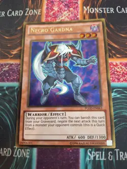 Yugioh Necro Gardna PGLD-EN063 Gold Rare Unlimited NM/LP - Image 1