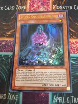 Yugioh Sylvan Snapdrassinagon PRIO-EN019 Ultra Rare Limited Near Mint - Image 1