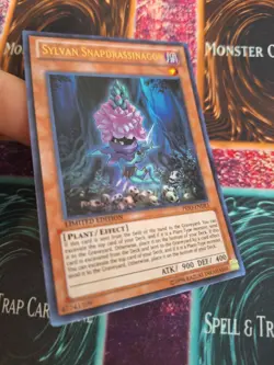 Yugioh Sylvan Snapdrassinagon PRIO-EN019 Ultra Rare Limited Near Mint - Image 2