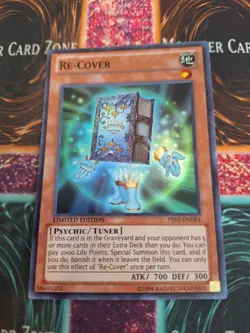 Yugioh Re-Cover PRIO-ENDE4 Super Rare Limited Near Mint - Image 1
