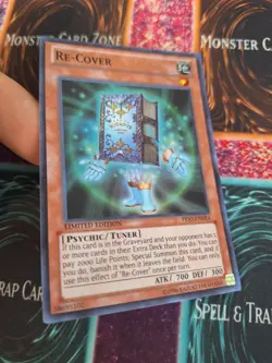 Yugioh Re-Cover PRIO-ENDE4 Super Rare Limited Near Mint - Image 2