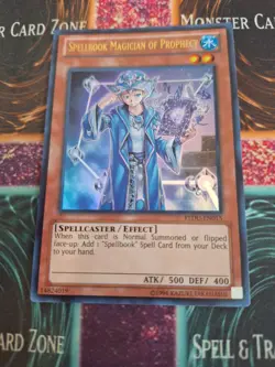 Yugioh Spellbook Magician of Prophecy REDU-EN015 Ultra Rare Unlimited Near Mint - Image 1