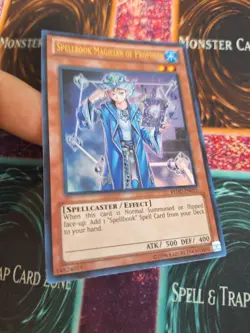 Yugioh Spellbook Magician of Prophecy REDU-EN015 Ultra Rare Unlimited Near Mint - Image 2