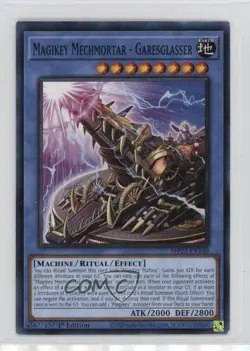 Magikey Mechmortar - Garesglasser 1st Ed. YuGiOh Tin of the Pharaoh's Gods 1at2 - Image 1