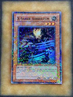 Yugioh X-Saber Airbellum DT01-EN020 Duel Terminal Super Rare NM - Image 1