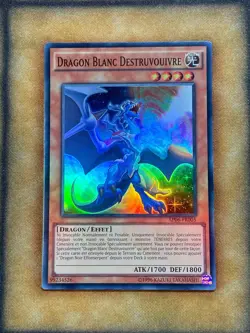 Yugioh White Dragon Wyverburster AP06-EN005 AP06-FR005 Super Rare FRENCH NM - Image 1