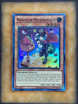 Yugioh Madolche Messengelato OP14-EN004 Super Rare NM - Image 1