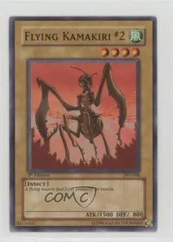 Flying Kamakiri #2 1st Ed. YuGiOh Pharaoh's Servant #PSV-048 2002 00eu - Image 1
