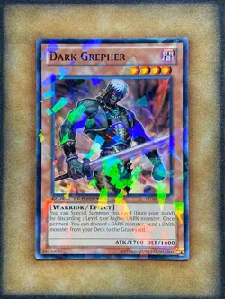 Yugioh Dark Grepher DT06-EN058 Duel Terminal Common NM - Image 1