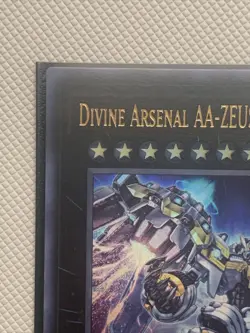 Yugioh Divine Arsenal AA-ZEUS - Sky Thunder MP21-EN195 Ultra Rare 1st Ed NM - Image 2