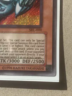 Yugioh Blue-Eyes Toon Dragon Spell Ruler Secret Rare SRL-000 Konami NM - Image 5