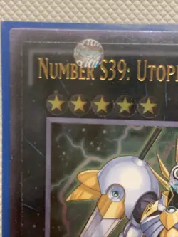 Yugioh Number S39: Utopia The Lightning OP04-EN001 Ultimate Rare NM - Image 2